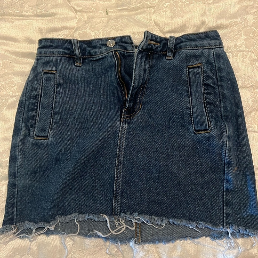 PacSun denim skirt size 24